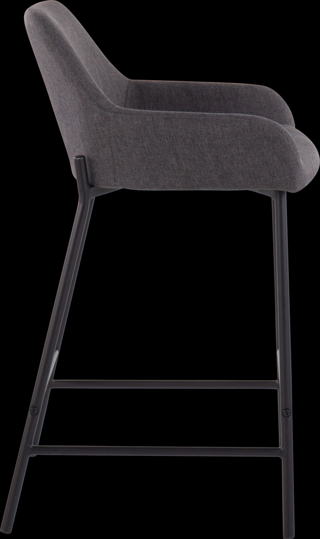 Rimcrest II Charcoal Counter Height Stool Set of 2 - Thumbnail - Image 3