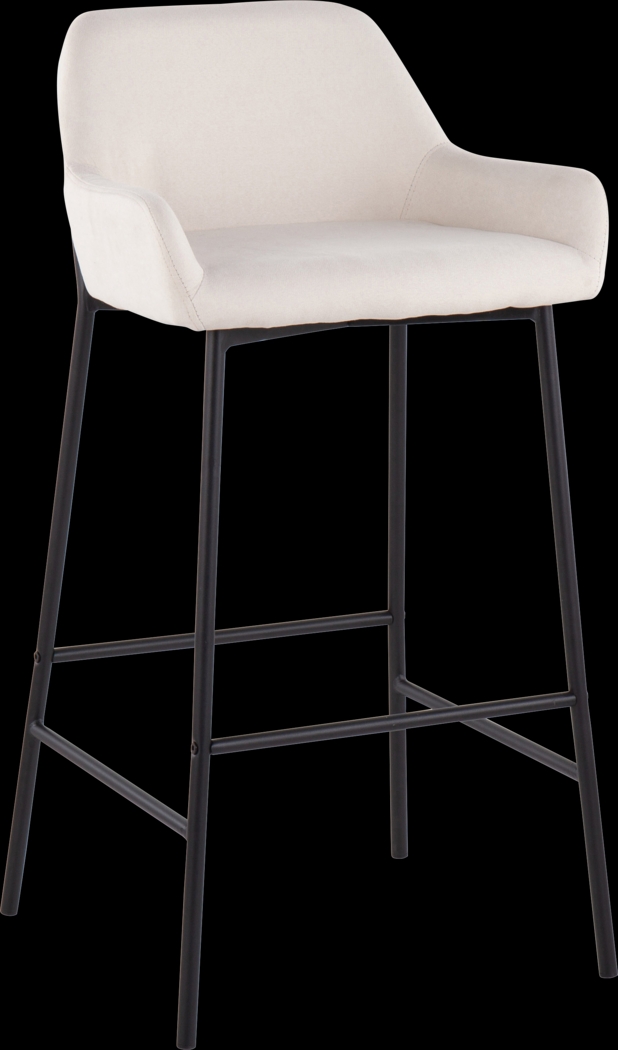 Rimcrest II Cream Barstool Set of 2 - Thumbnail - Image 2