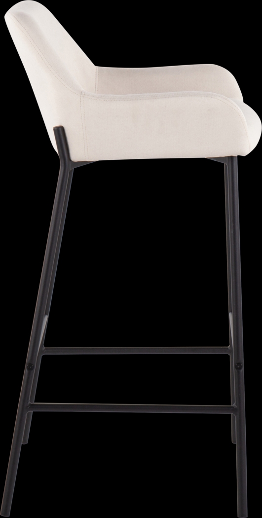 Rimcrest II Cream Barstool Set of 2 - Thumbnail - Image 3