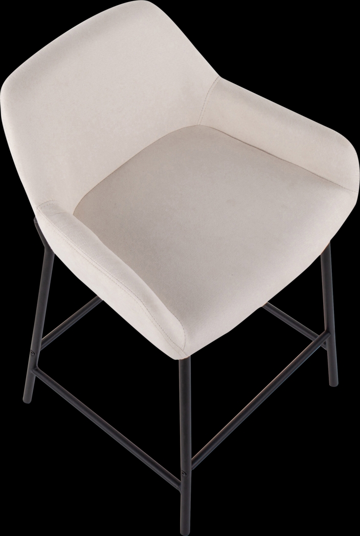 Rimcrest II Cream Counter Height Stool Set of 2 - Thumbnail - Image 7