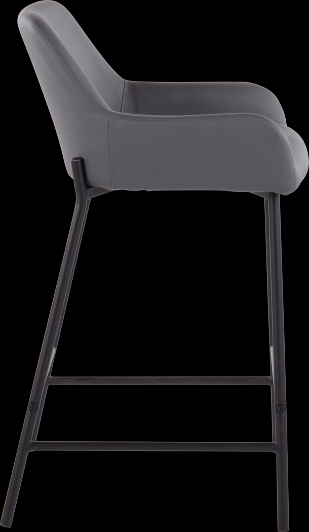 Rimcrest II Gray Counter Height Stool Set of 2 - Thumbnail - Image 3