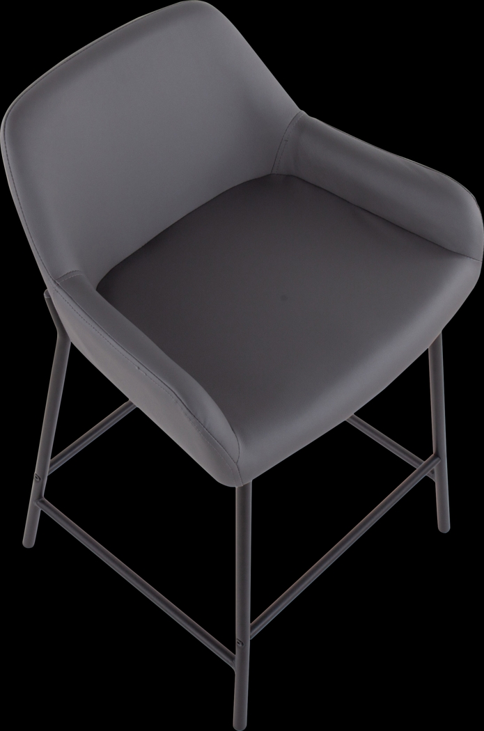 Rimcrest II Gray Counter Height Stool Set of 2 - Thumbnail - Image 7