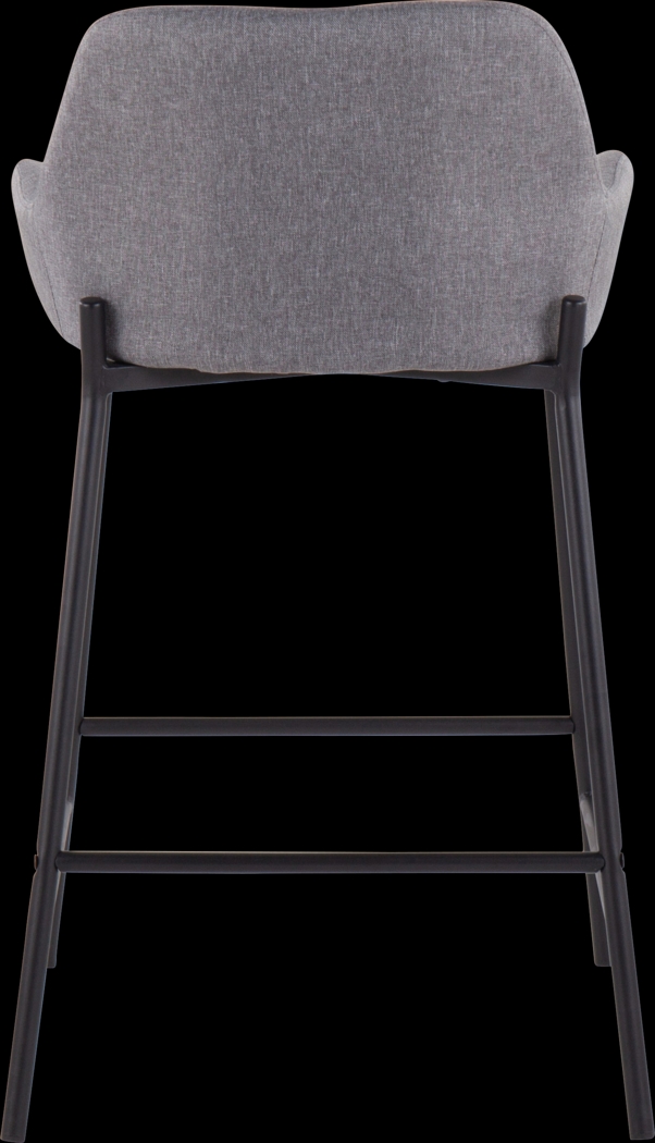 Rimcrest II Gray Fabric Counter Height Stool Set of 2 - Thumbnail - Image 5