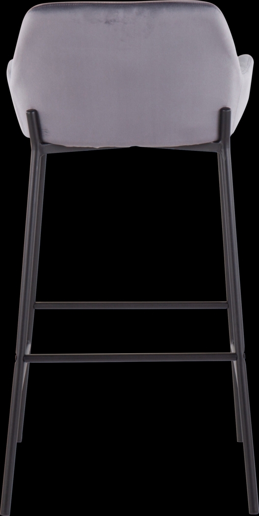 Rimcrest II Silver Barstool Set of 2 - Thumbnail - Image 5