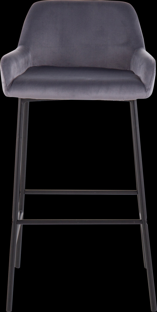 Rimcrest II Silver Barstool Set of 2 - Thumbnail - Image 6