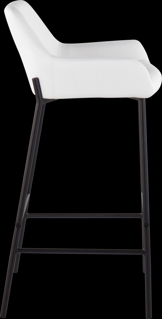 Rimcrest II White Barstool Set of 2 - Thumbnail - Image 3