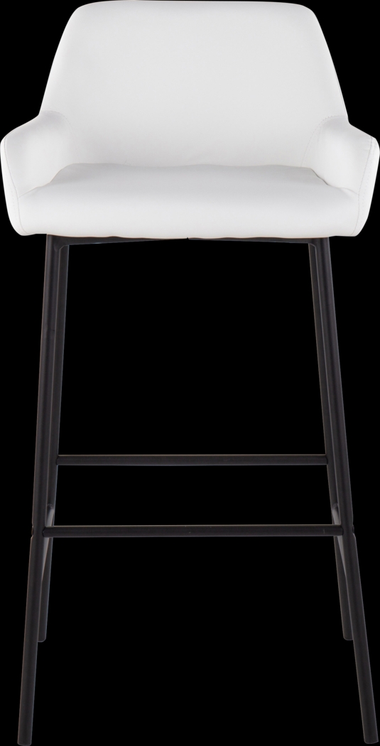 Rimcrest II White Barstool Set of 2 - Thumbnail - Image 6