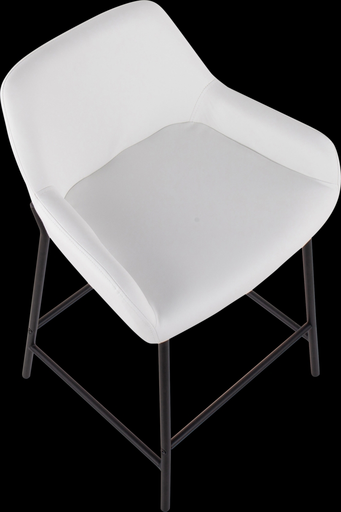 Rimcrest II White Counter Height Stool Set of 2 - Thumbnail - Image 7