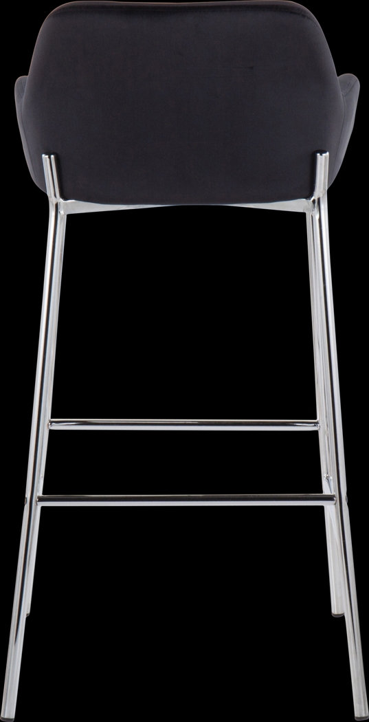 Rimcrest III Black Barstool Set of 2 - Thumbnail - Image 5