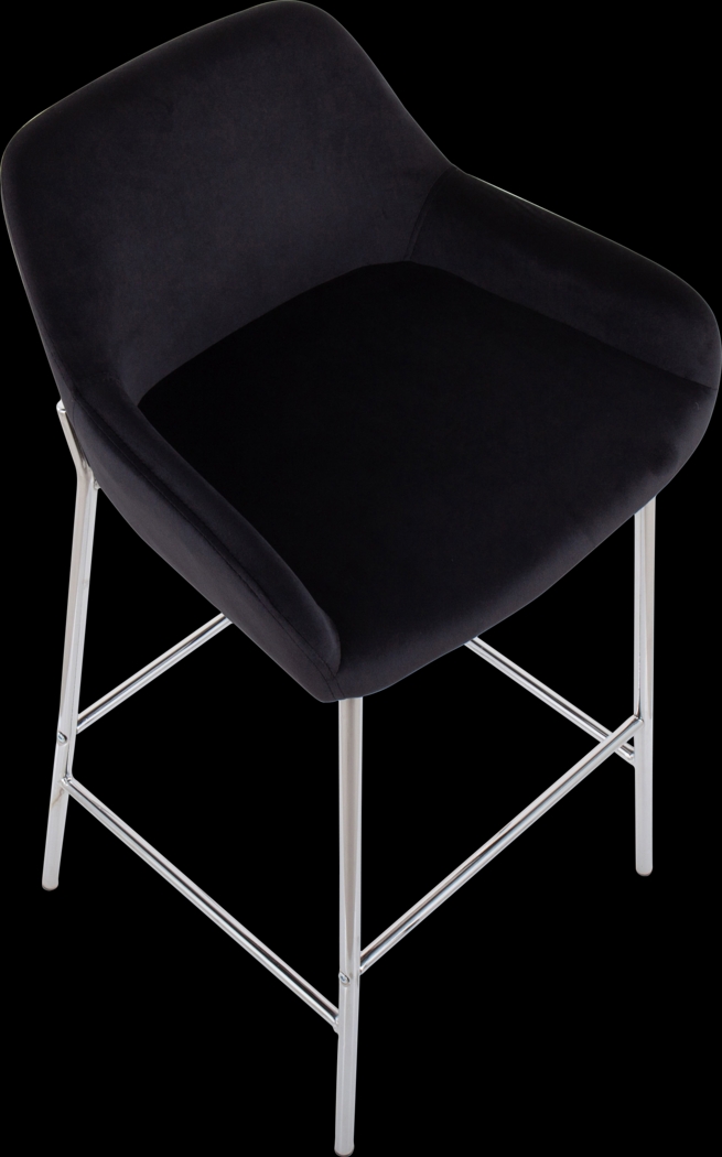 Rimcrest III Black Barstool Set of 2 - Thumbnail - Image 7