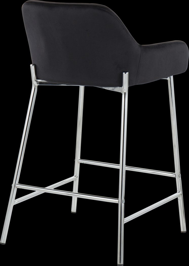 Rimcrest III Black Counter Height Stool Set of 2 - Thumbnail - Image 4