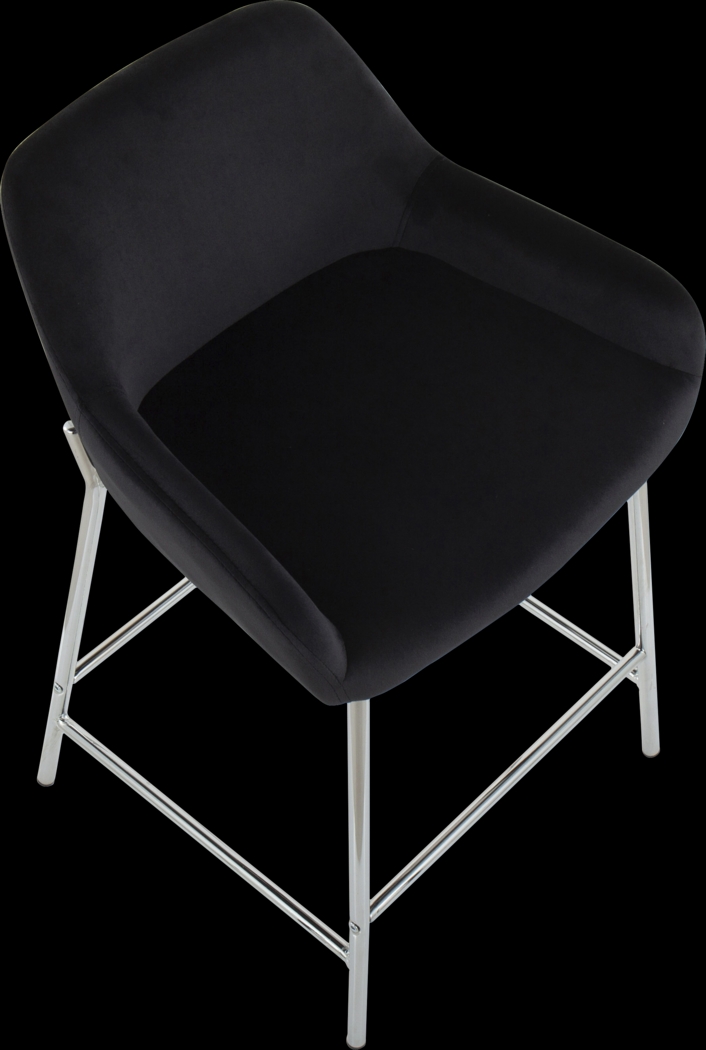 Rimcrest III Black Counter Height Stool Set of 2 - Thumbnail - Image 7