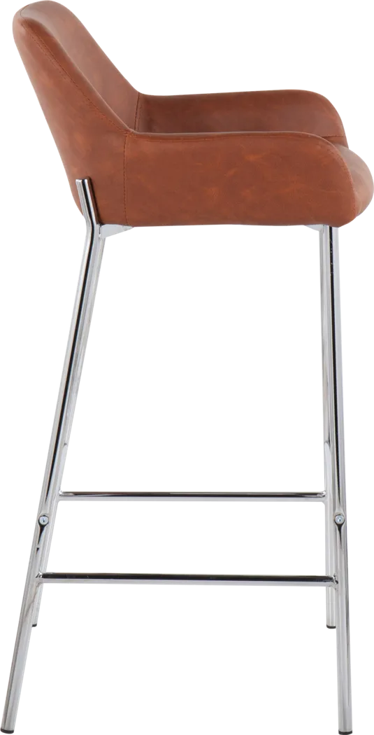 Rimcrest III Camel Barstool Set of 2 - Thumbnail - Image 3