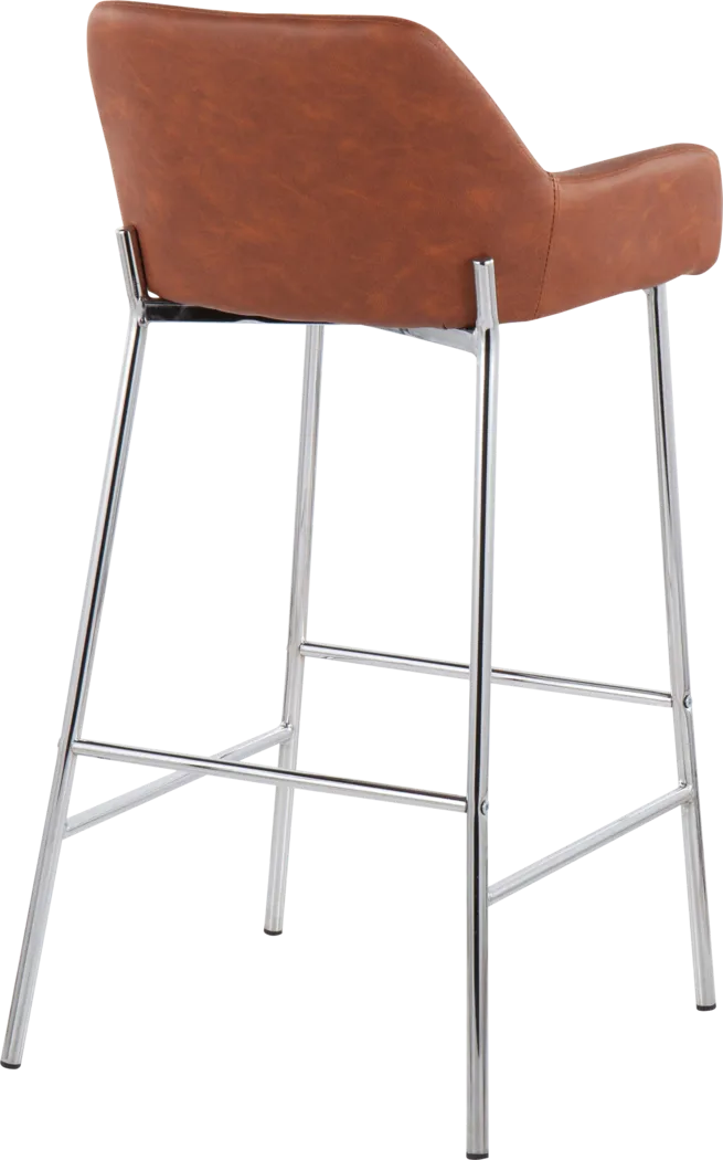 Rimcrest III Camel Barstool Set of 2 - Thumbnail - Image 4