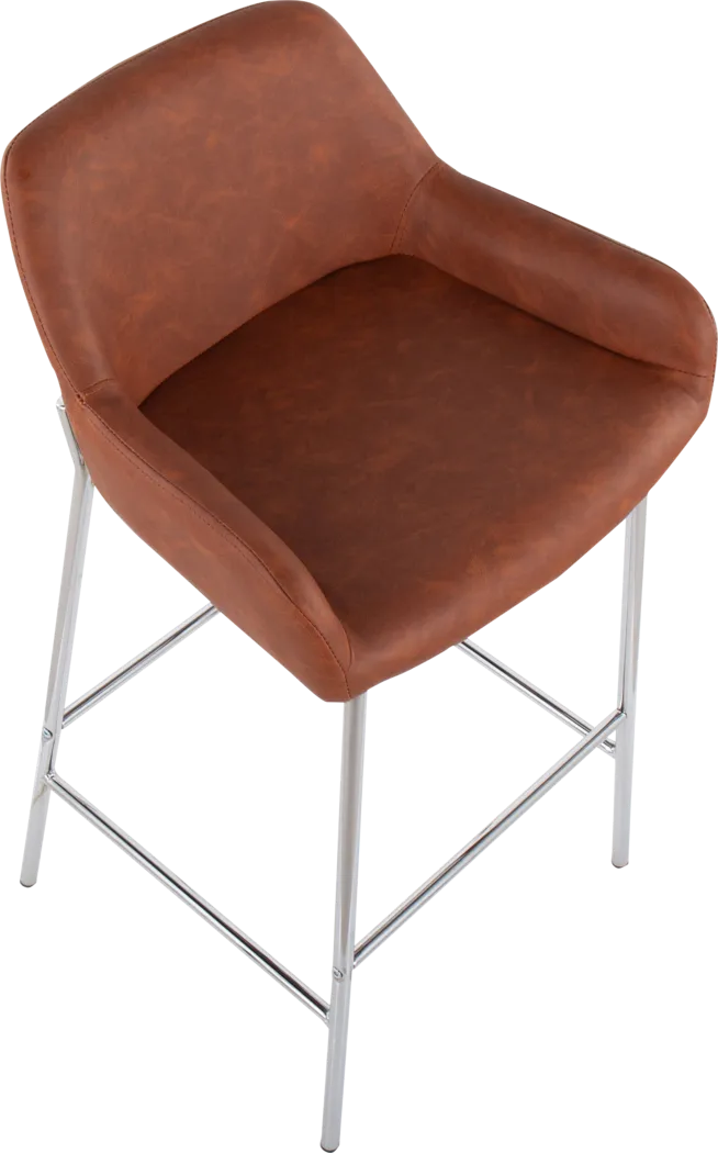 Rimcrest III Camel Barstool Set of 2 - Thumbnail - Image 7