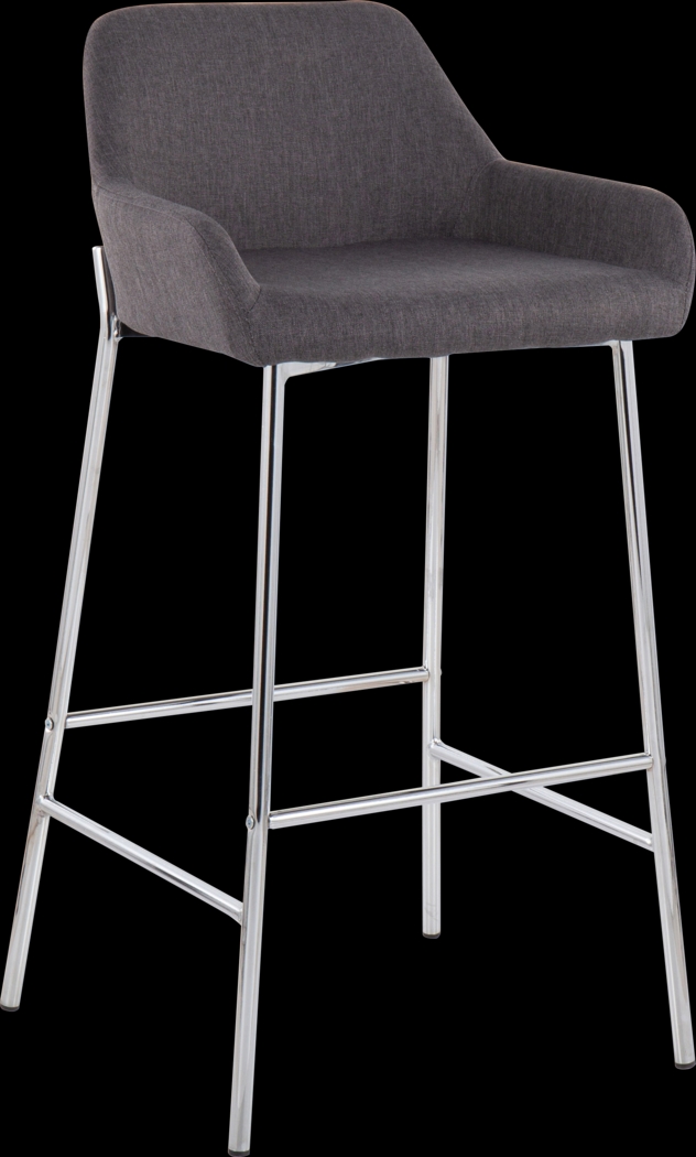 Rimcrest III Charcoal Barstool Set of 2 - Thumbnail - Image 2