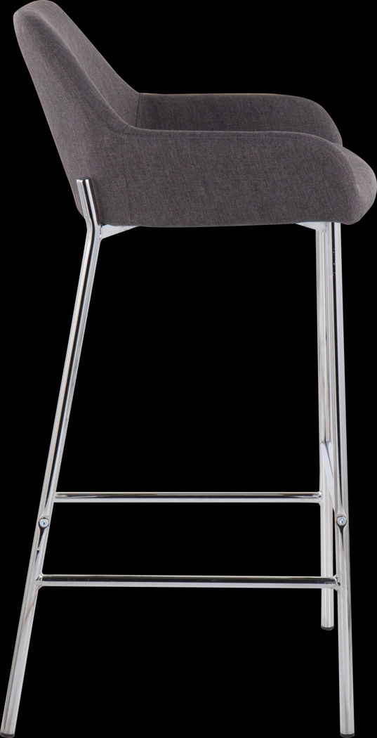 Rimcrest III Charcoal Barstool Set of 2 - Thumbnail - Image 3