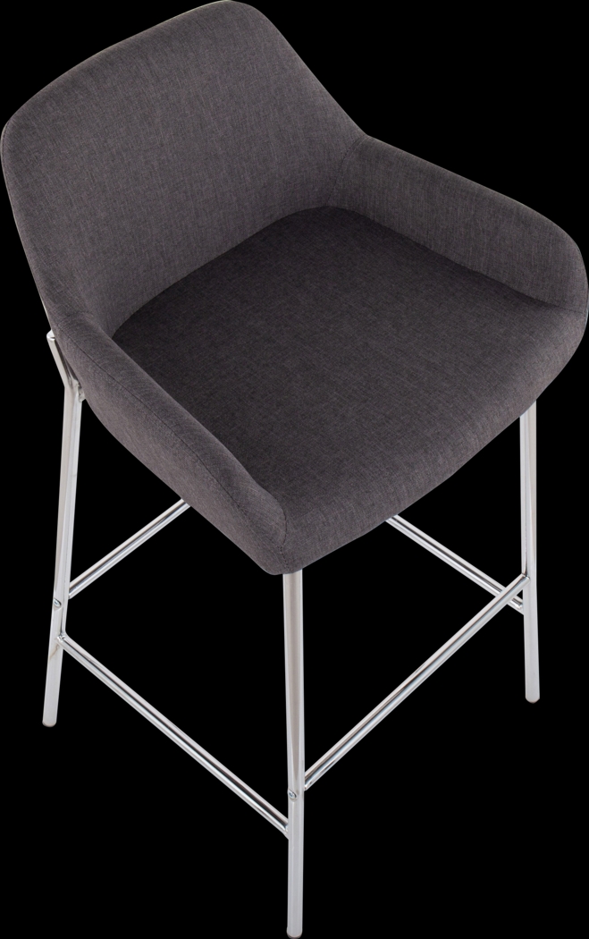 Rimcrest III Charcoal Barstool Set of 2 - Thumbnail - Image 7