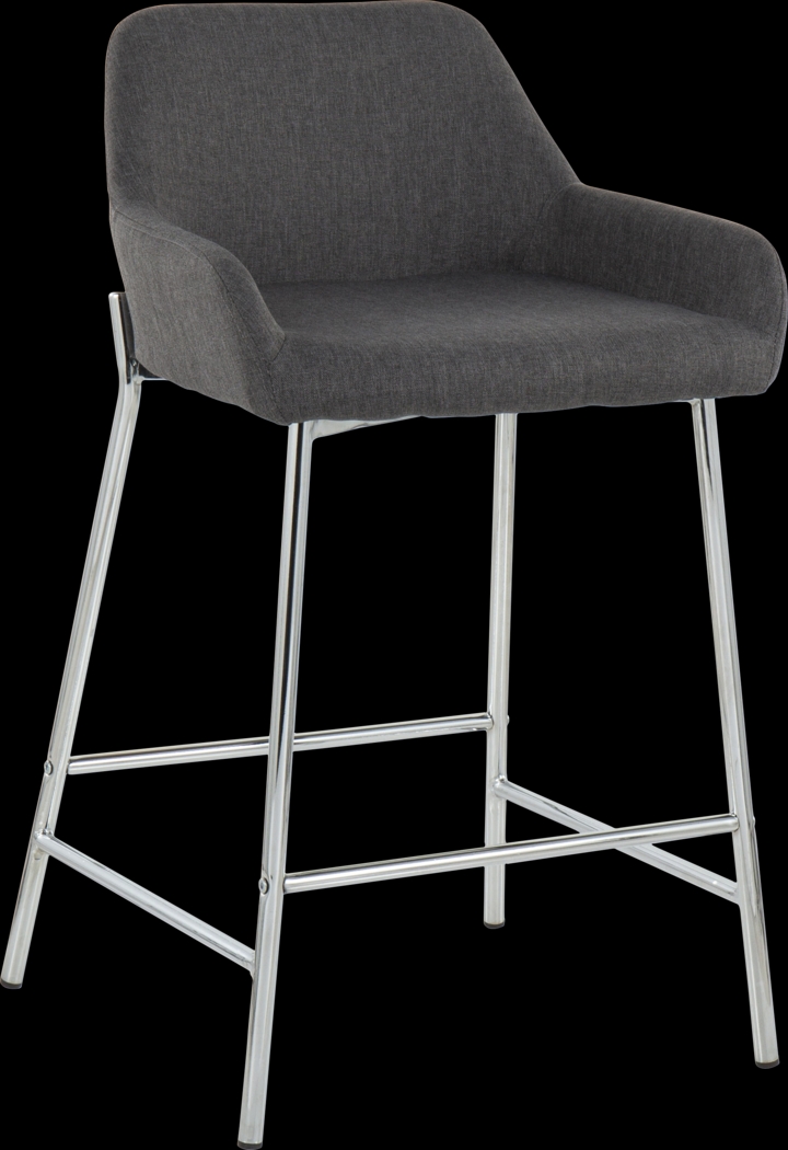 Rimcrest III Charcoal Counter Height Stool Set of 2 - Thumbnail - Image 2