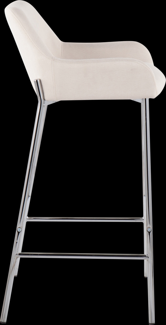 Rimcrest III Cream Barstool Set of 2 - Thumbnail - Image 3