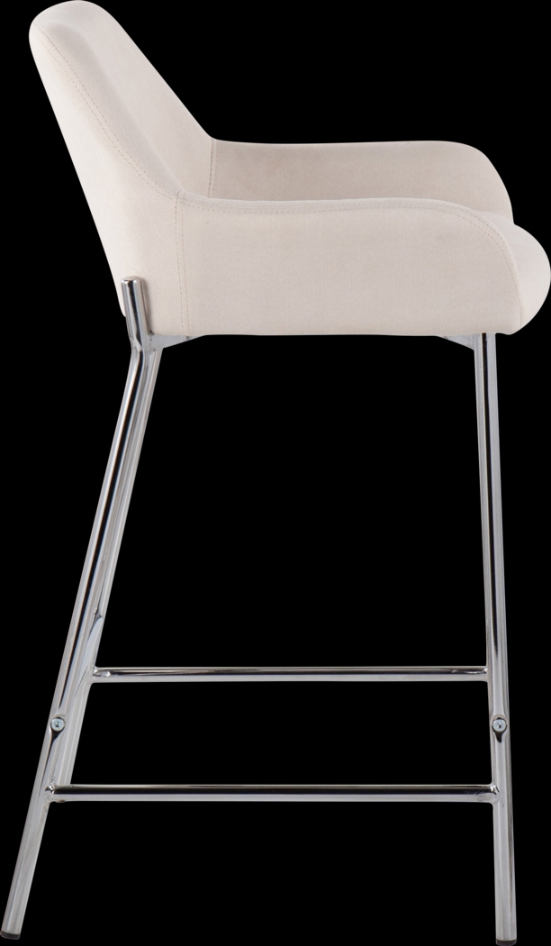 Rimcrest III Cream Counter Height Stool Set of 2 - Thumbnail - Image 3