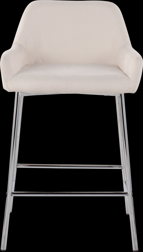 Rimcrest III Cream Counter Height Stool Set of 2 - Thumbnail - Image 6