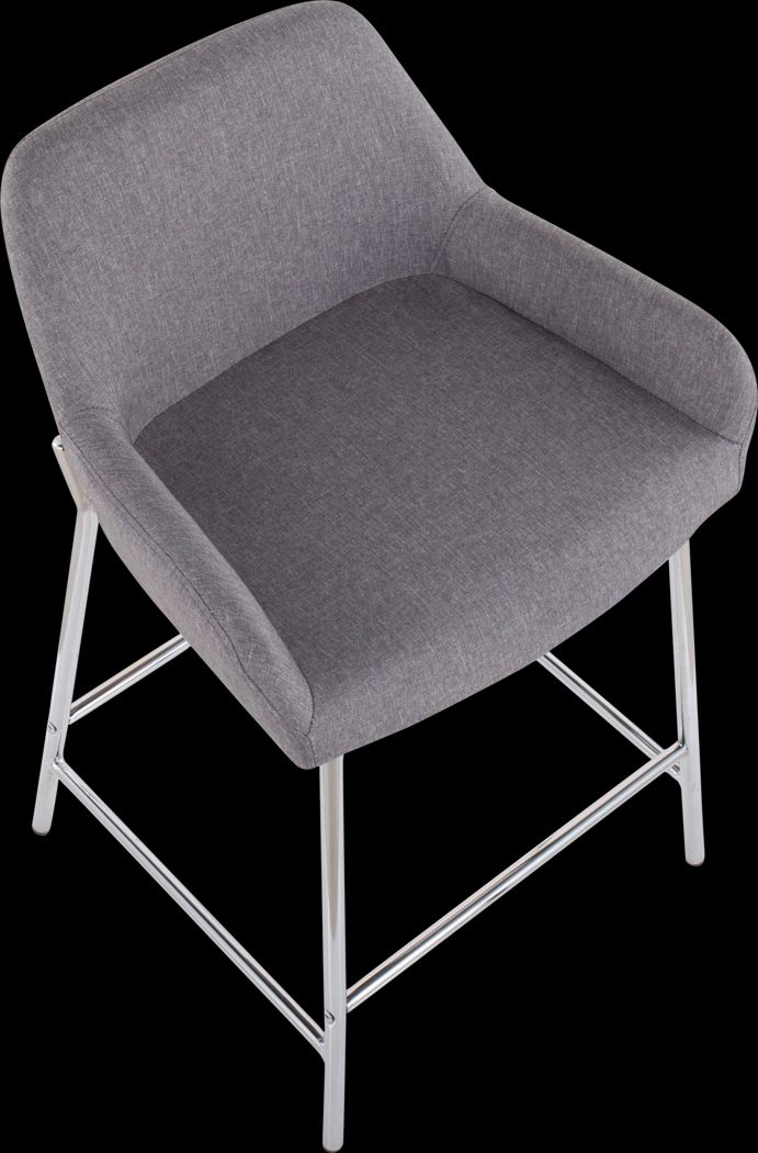 Rimcrest III Gray Counter Height Stool Set of 2 - Thumbnail - Image 7