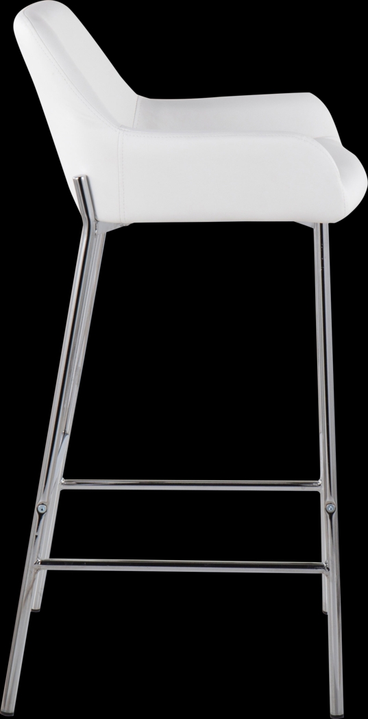 Rimcrest III White Barstool Set of 2 - Thumbnail - Image 3