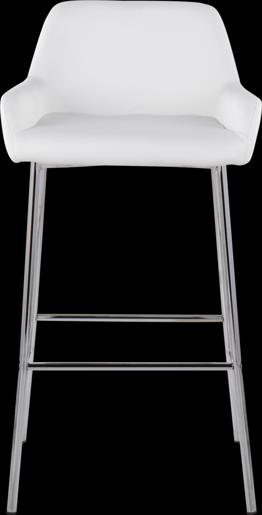 Rimcrest III White Barstool Set of 2 - Thumbnail - Image 6