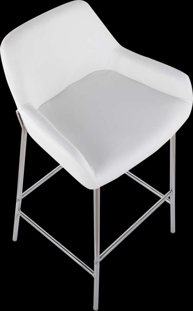 Rimcrest III White Barstool Set of 2 - Thumbnail - Image 7