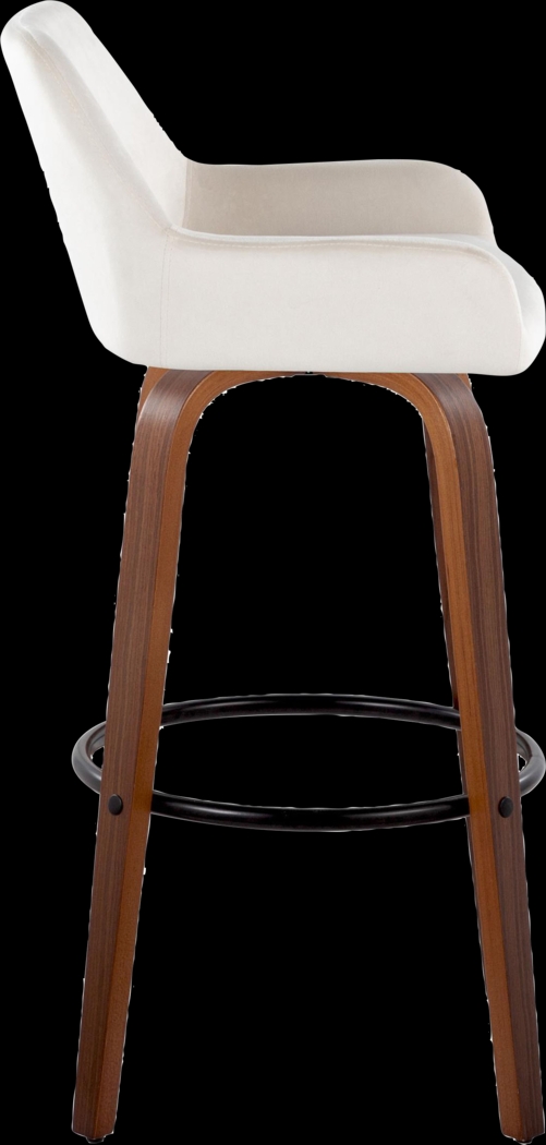 Rimcrest IV White Swivel Barstool, Set of 2 - Thumbnail - Image 7