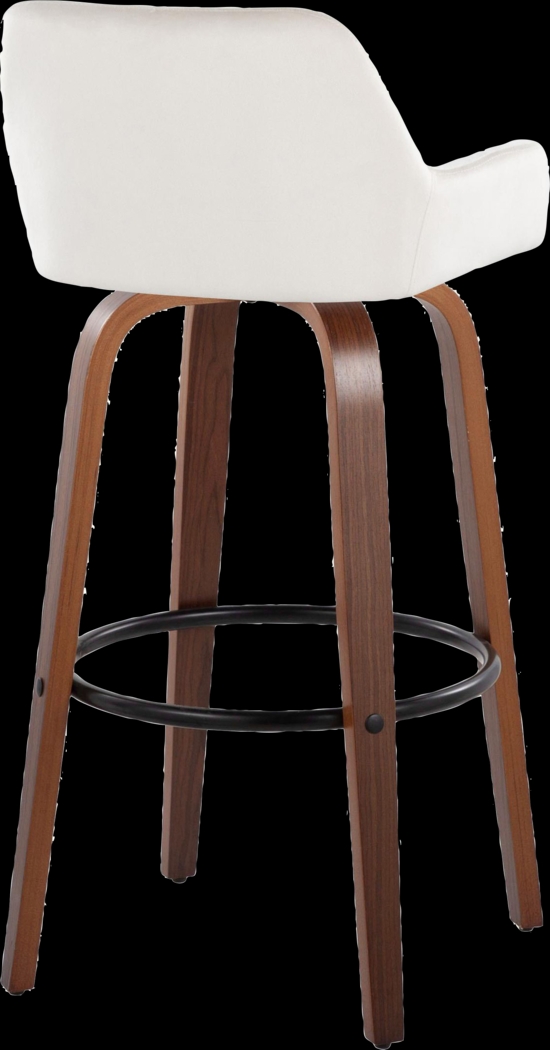 Rimcrest IV White Swivel Barstool, Set of 2 - Thumbnail - Image 8