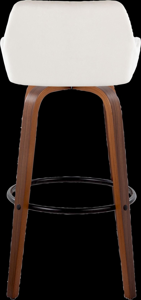 Rimcrest IV White Swivel Barstool, Set of 2 - Thumbnail - Image 9