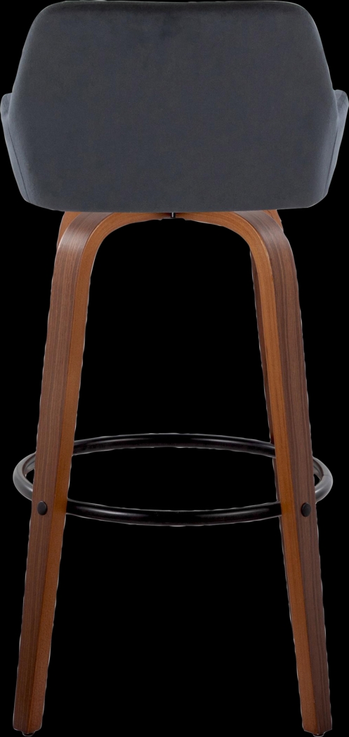 Rimcrest VI Black Swivel Barstool, Set of 2 - Thumbnail - Image 9