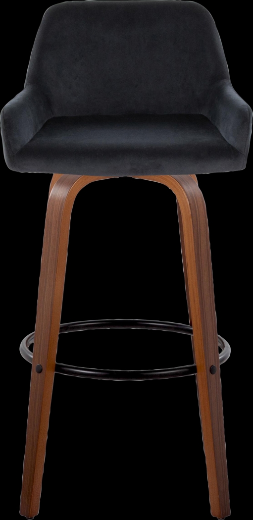 Rimcrest VI Black Swivel Barstool, Set of 2 - Thumbnail - Image 10