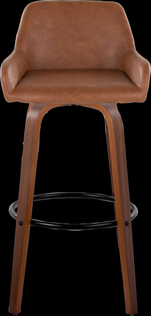 Rimcrest VI Camel Swivel Barstool, Set of 2 - Thumbnail - Image 10