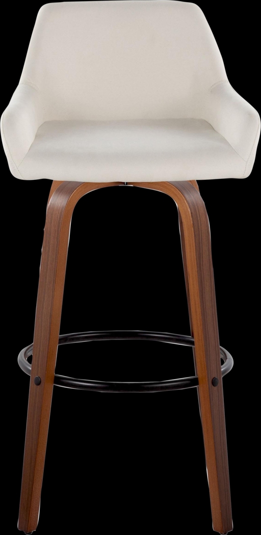 Rimcrest VI Cream Swivel Barstool, Set of 2 - Thumbnail - Image 9