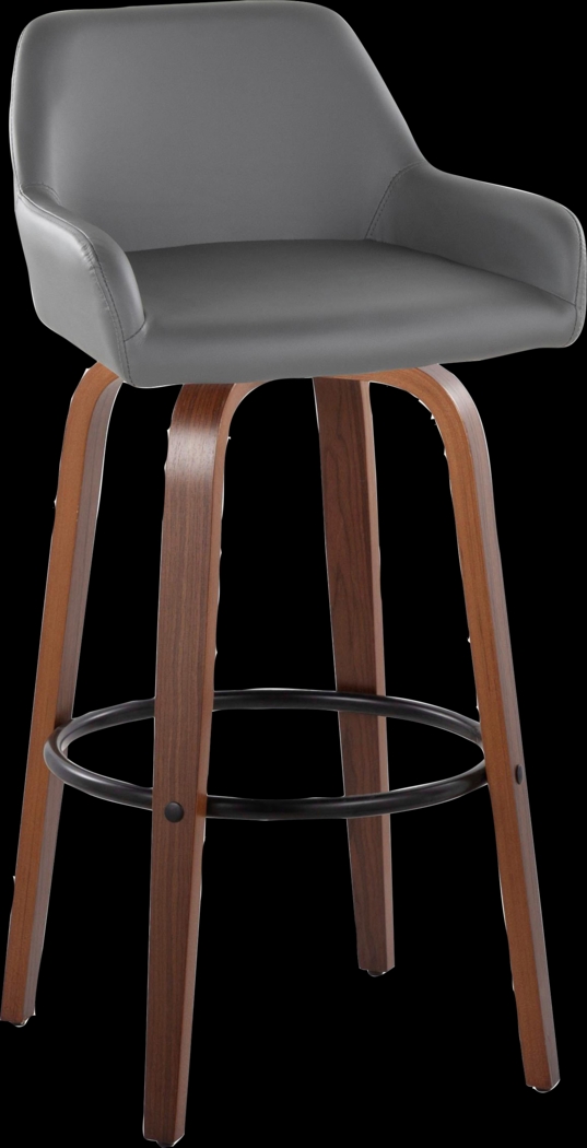 Rimcrest VI Gray Swivel Barstool, Set of 2 - Thumbnail - Image 6