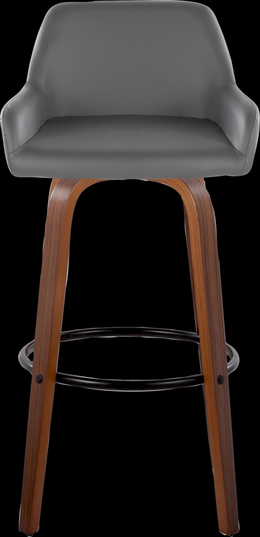 Rimcrest VI Gray Swivel Barstool, Set of 2 - Thumbnail - Image 10