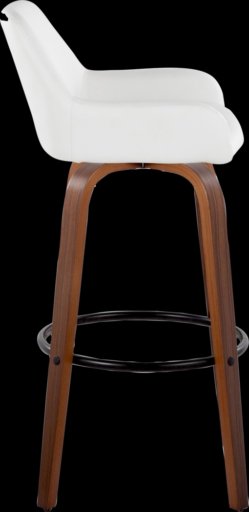 Rimcrest VI White Swivel Barstool, Set of 2 - Thumbnail - Image 7