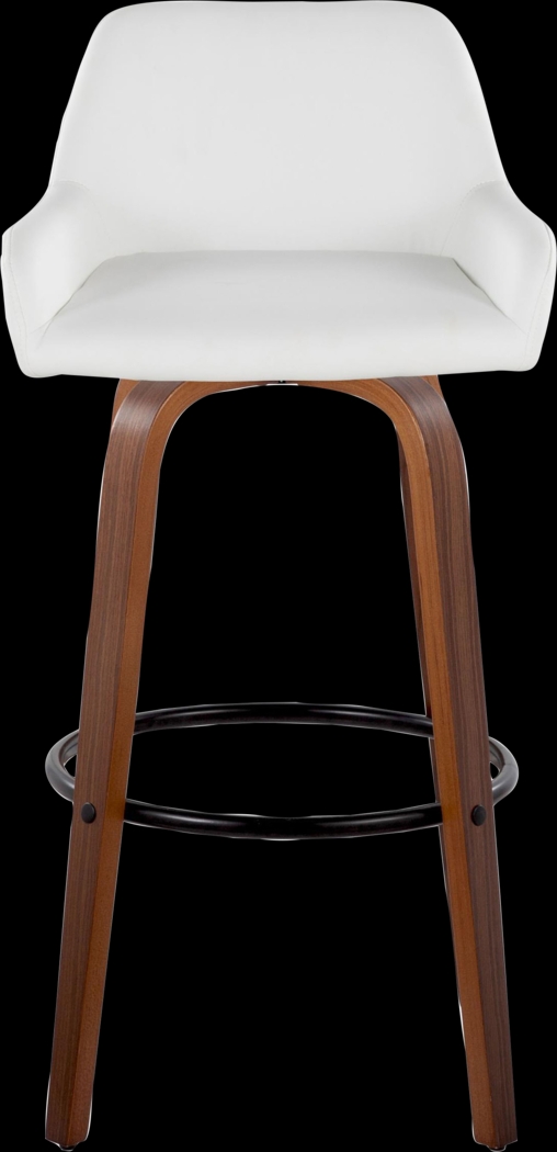 Rimcrest VI White Swivel Barstool, Set of 2 - Thumbnail - Image 10