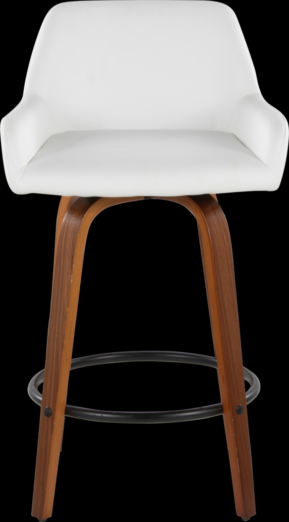 Rimcrest VI White Swivel Counter Height Stool, Set of 2 - Thumbnail - Image 10