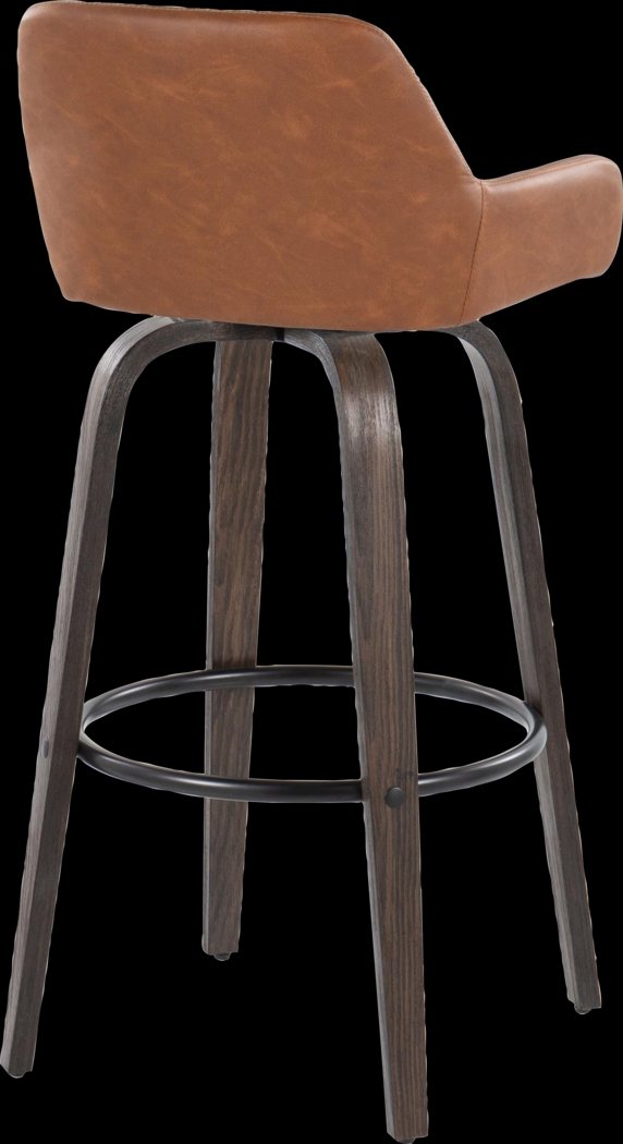 Rimcrest VII Camel Swivel Barstool, Set of 2 - Thumbnail - Image 8