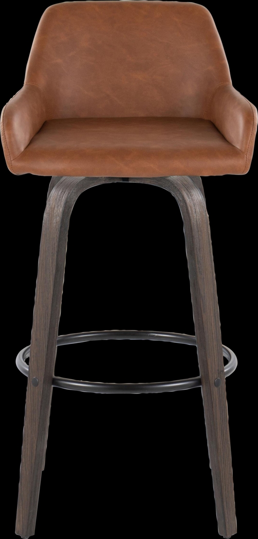 Rimcrest VII Camel Swivel Barstool, Set of 2 - Thumbnail - Image 10