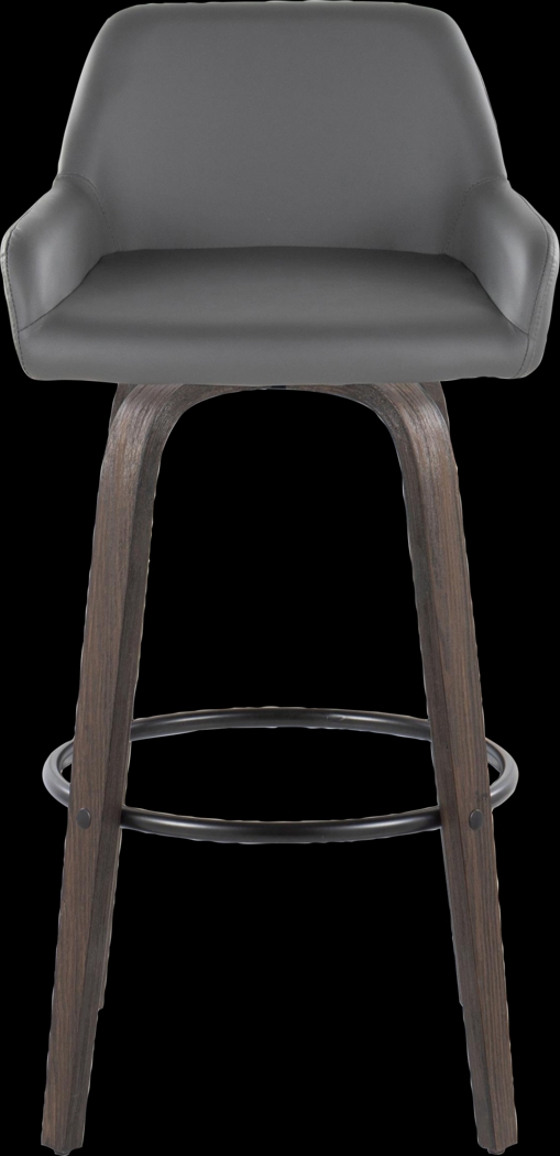 Rimcrest VII Gray Swivel Barstool, Set of 2 - Thumbnail - Image 10