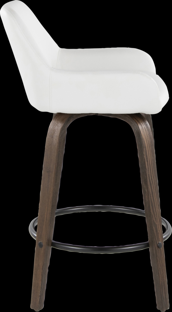 Rimcrest VII White Swivel Barstool, Set of 2 - Thumbnail - Image 7