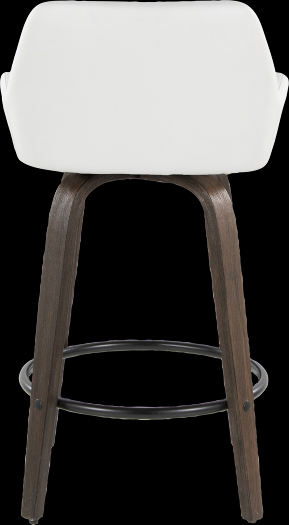 Rimcrest VII White Swivel Barstool, Set of 2 - Thumbnail - Image 9