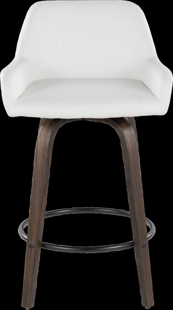 Rimcrest VII White Swivel Barstool, Set of 2 - Thumbnail - Image 10