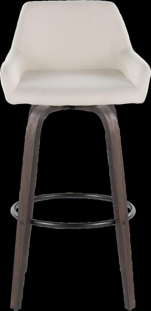 Rimcrest VII White Swivel Barstool, Set of 2 - Thumbnail - Image 10