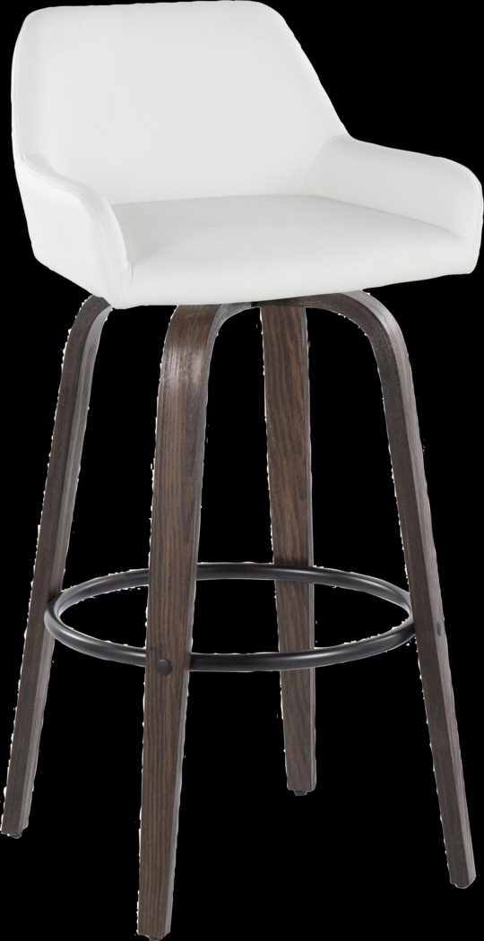 Rimcrest VII White Swivel Barstool, Set of 2 - Thumbnail - Image 6